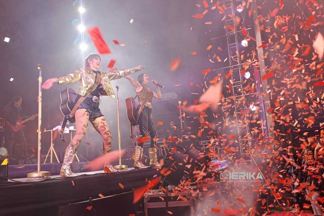 ROMPE RÉCORD DE ASISTENCIA DUETO HA-ASH EN LA “FERIA DE FERIAS”