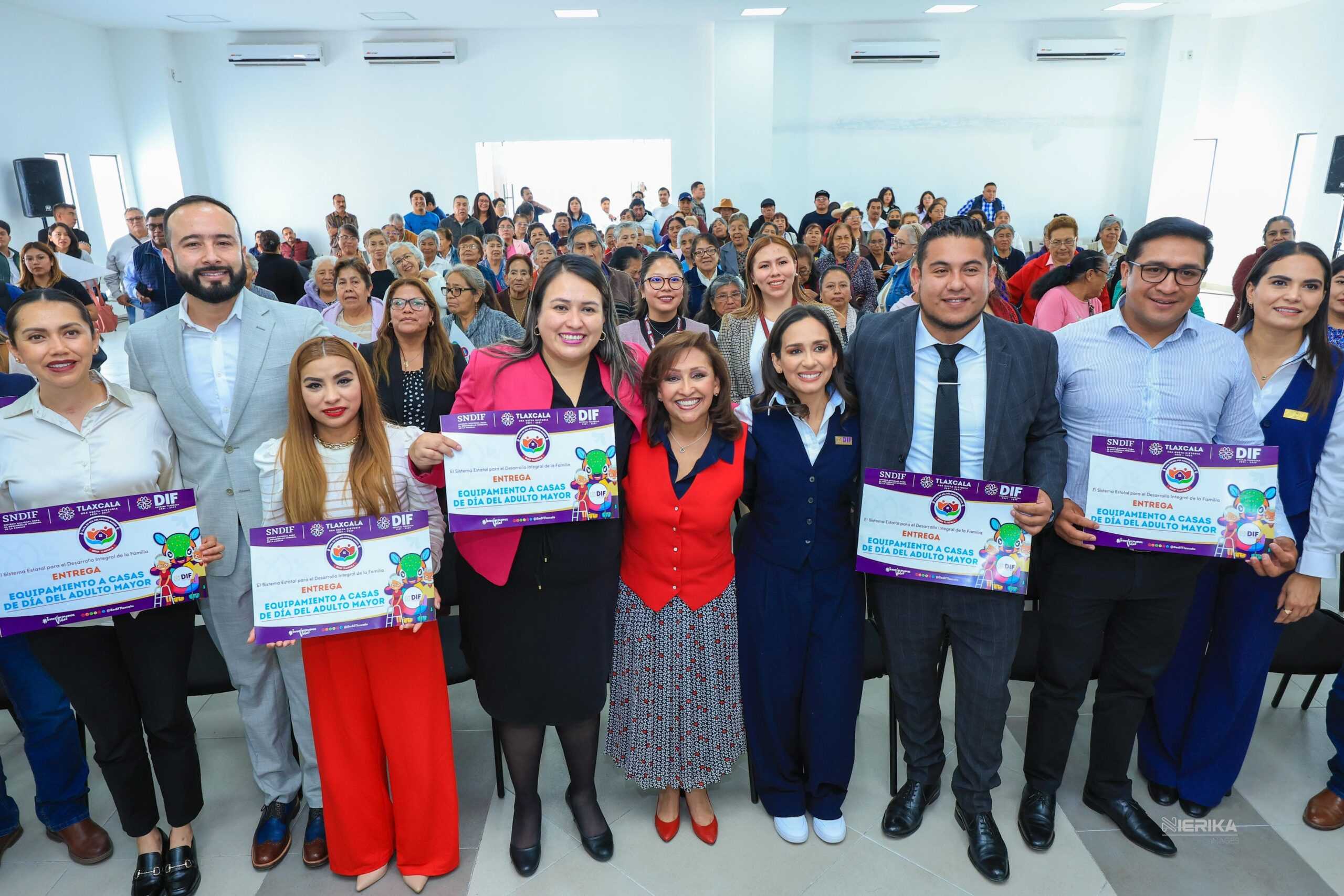 EQUIPAN NUEVAS CASAS DE DÍA PARA EL ADULTO MAYOR EN NUEVE MUNICIPIOS