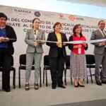 INAUGURA GOBERNADORA LORENA FISCALÍA EN INVESTIGACIÓN Y COMBATE AL DELITO DE ROBO DE VEHÍCULOSCUÉLLAR