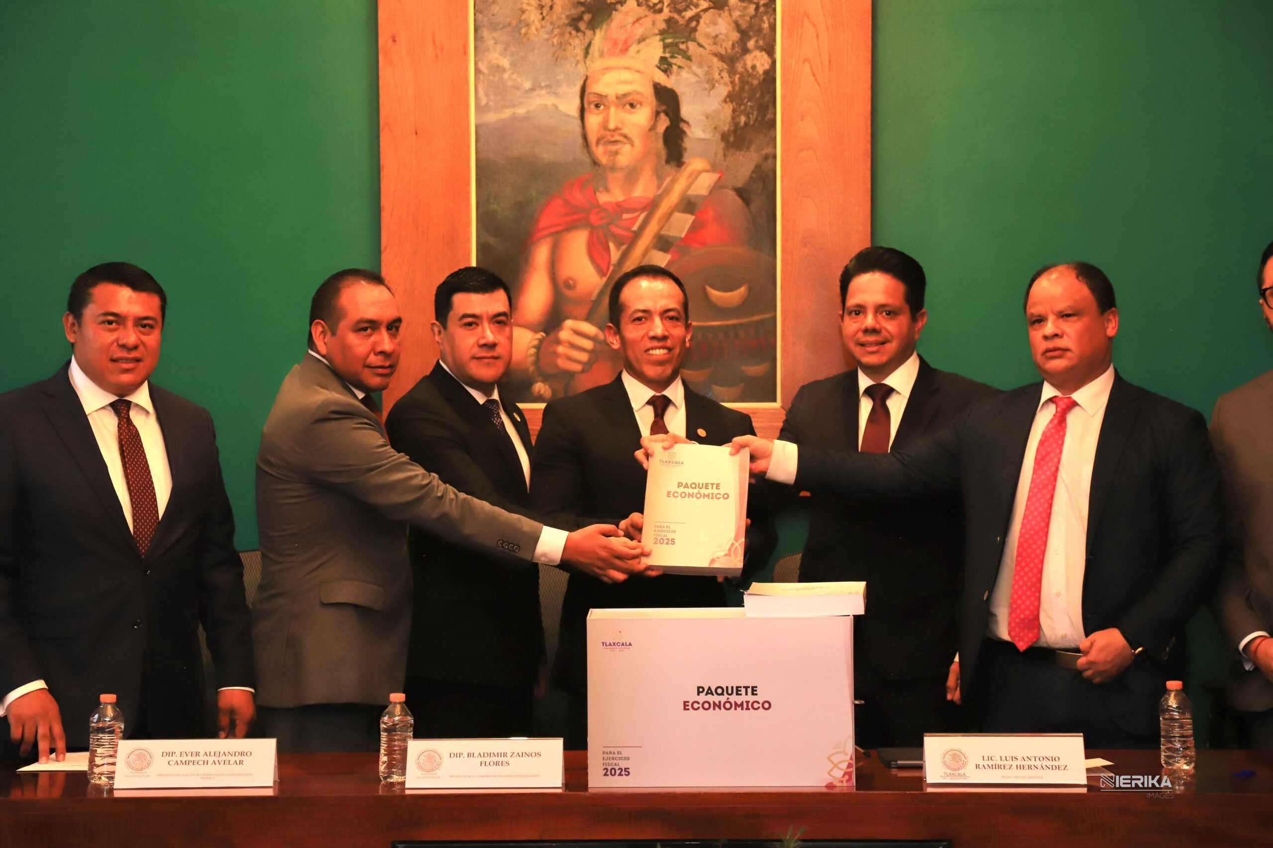 PRESENTA PODER EJECUTIVO PAQUETE ECONÓMICO 2025 ANTE EL CONGRESO DEL ESTADO