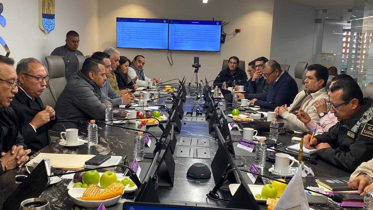 SEGURIDAD DURANTE COMICIOS EXTRAORDINARIOS EN TETLA Y TECOPILCO