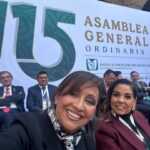 ASISTE GOBERNADORA A LA ASAMBLEA GENERAL ORDINARIA DEL IMSS EN LA CIUDAD DE MÉXICO