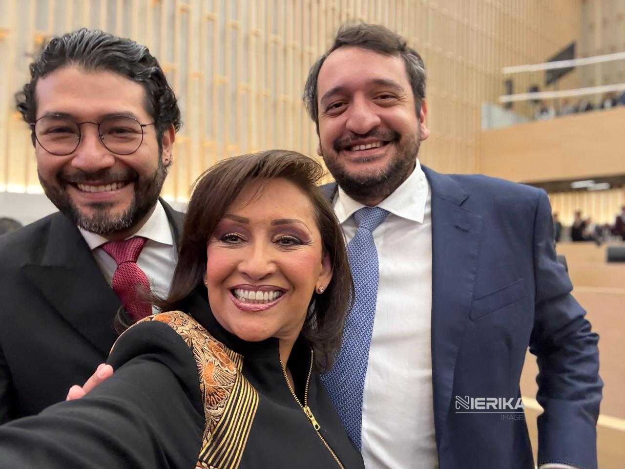 ACUDE LORENA CUÉLLAR A TOMA DE PROTESTA DE ALEJANDRO ARMENTA COMO GOBERNADOR DE PUEBLA