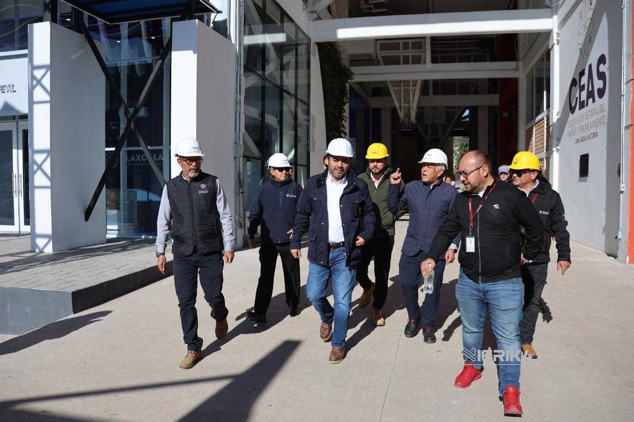 RECORREN AUTORIDADES FEDERALES PLANTA DE TRATAMIENTO EN TLAXCALA
