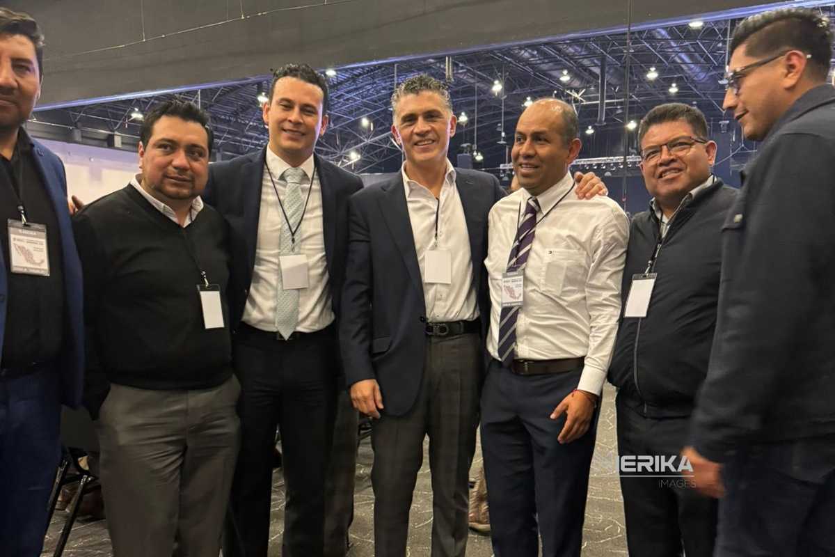 Asiste Alfonso Sánchez García al Encuentro Nacional Municipal encabezado por la Presidenta Sheinbaum