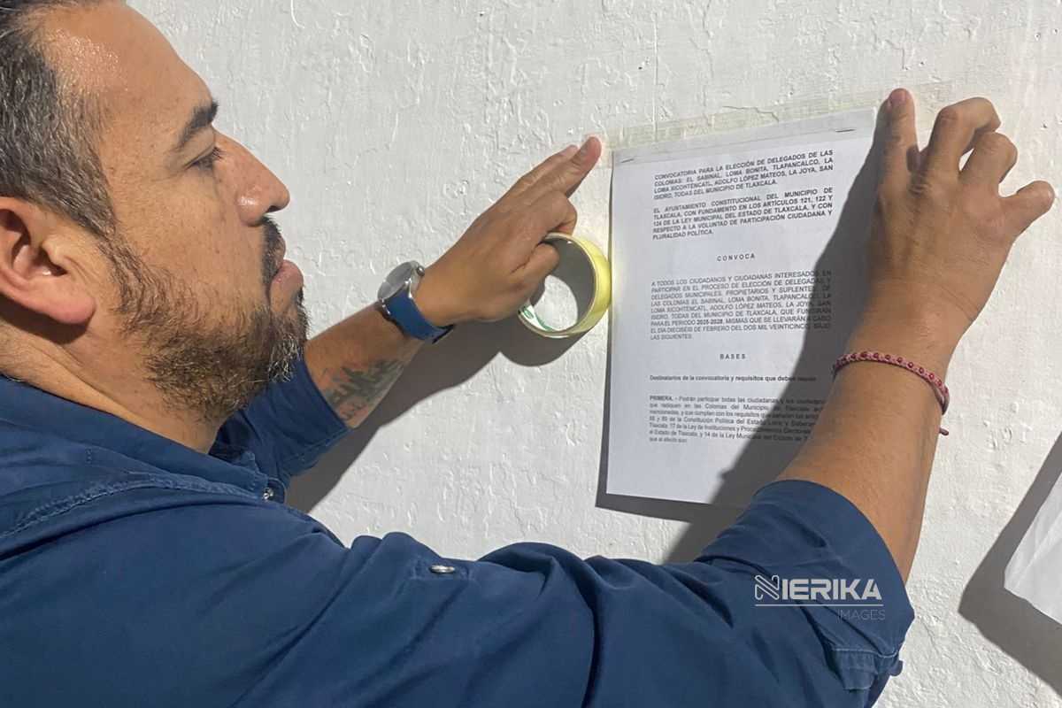 Lanza Ayuntamiento de Tlaxcala convocatoria para la renovación de las delegaciones