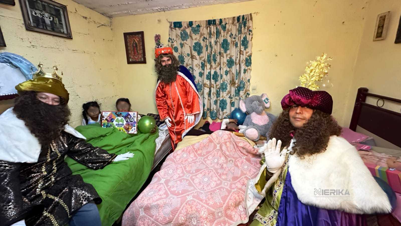 LLEVÓ ITJ LA MAGIA DEL DÍA DE REYES A HOGARES EN SITUACIÓN DE VULNERABILIDAD