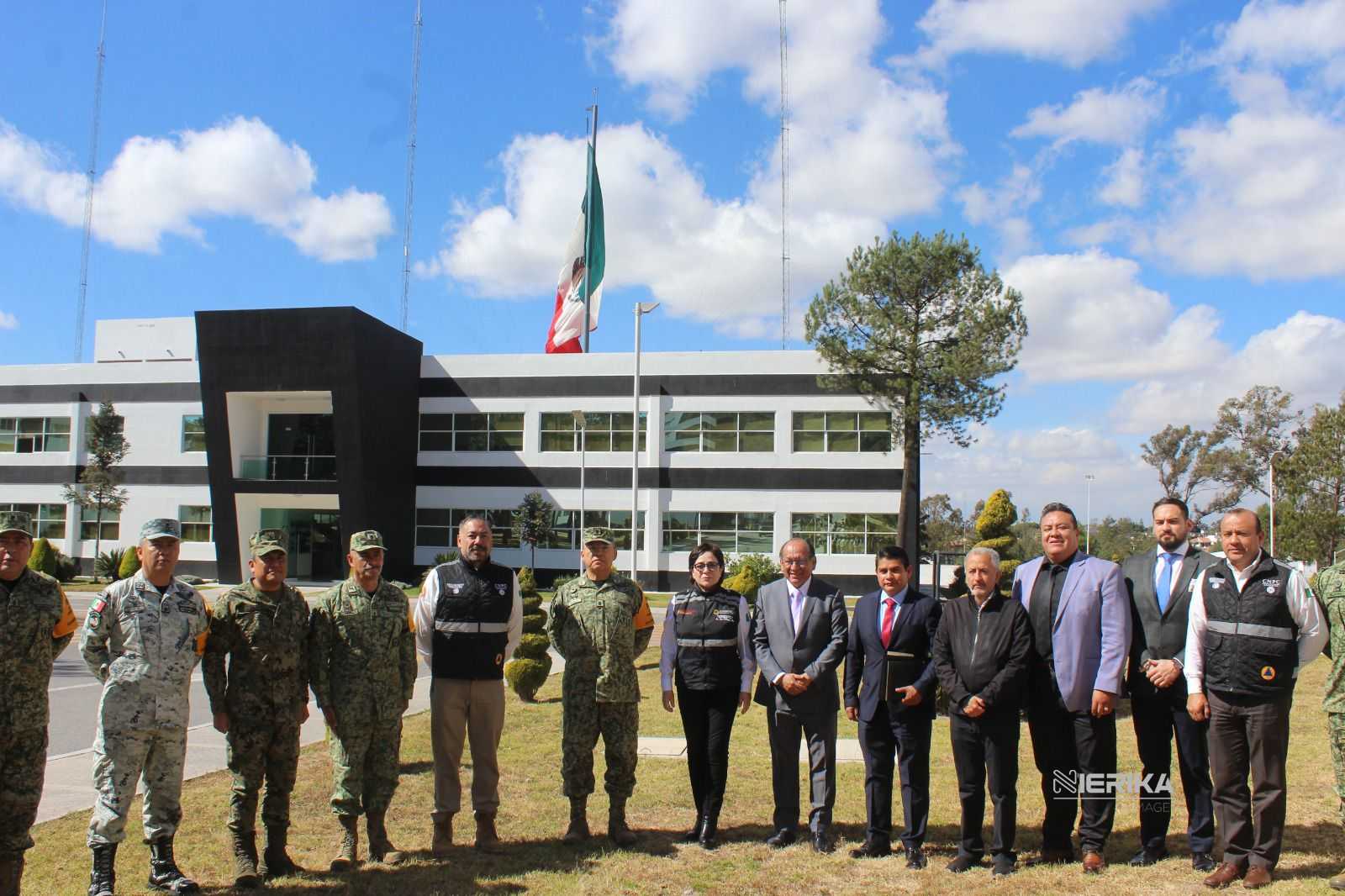 CEPC SOSTIENE REUNIÓN CON AUTORIDADES FEDERALES PARA REFORZAR ACCIONES POR ACTIVIDAD DEL VOLCÁN POPOCATÉPETL