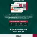 INVITA SEGOB A PERIODISTAS Y PERSONAS DEFENSORAS DE DERECHOS HUMANOS A REGISTRARSE AL IMSS-BIENESTAR