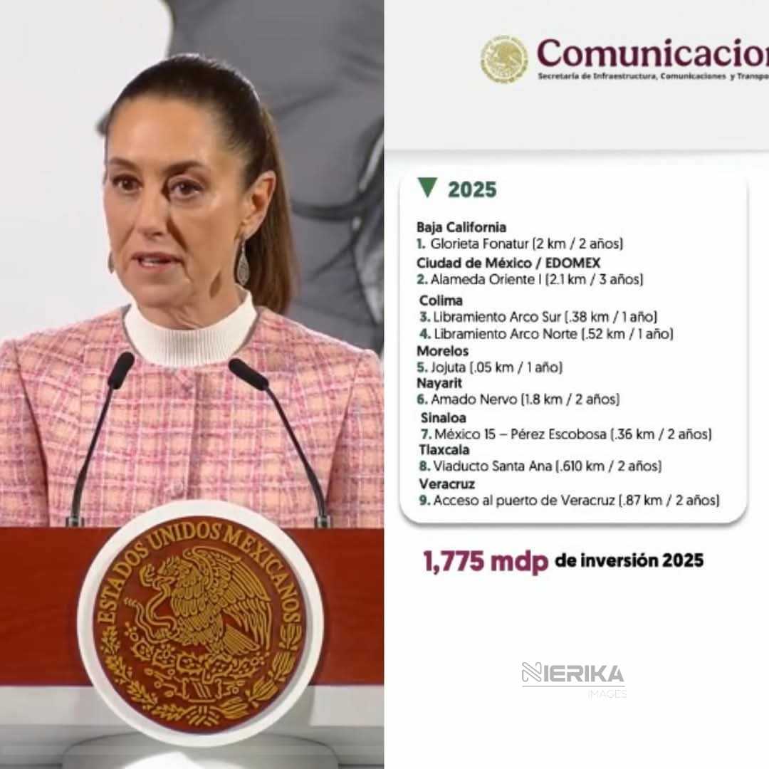 La presidenta Claudia Sheinbaum anunció buenas noticias para Chiautempan, se construirá un puente.