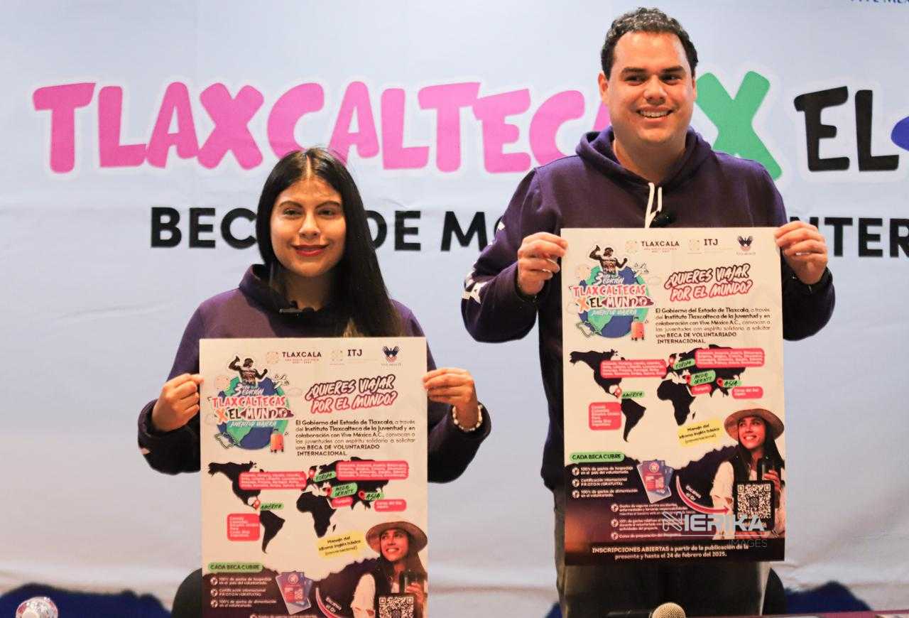 ABREN CONVOCATORIA PARA EL PROGRAMA TLAXCALTECAS X EL MUNDO “JUVENTUD VIAJERA”