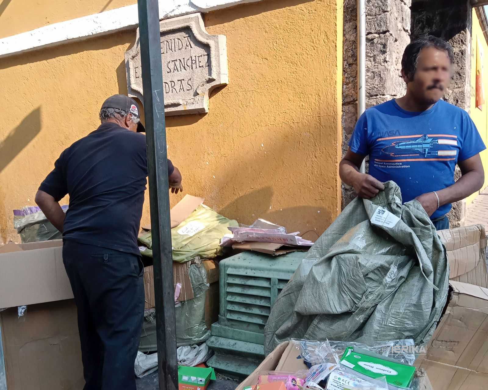 PRIMEROS DETENIDOS POR TIRAR BASURA