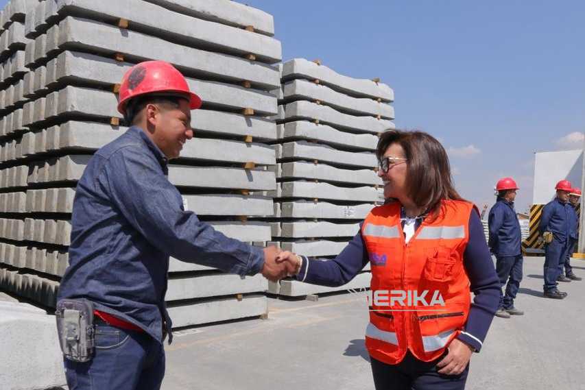 RECONOCE GOBERNADORA A LA EMPRESA POR SU PARTICIPACIÓN EN PROYECTOS EMBLEMÁTICOS DE TIPO FERROVIARIO