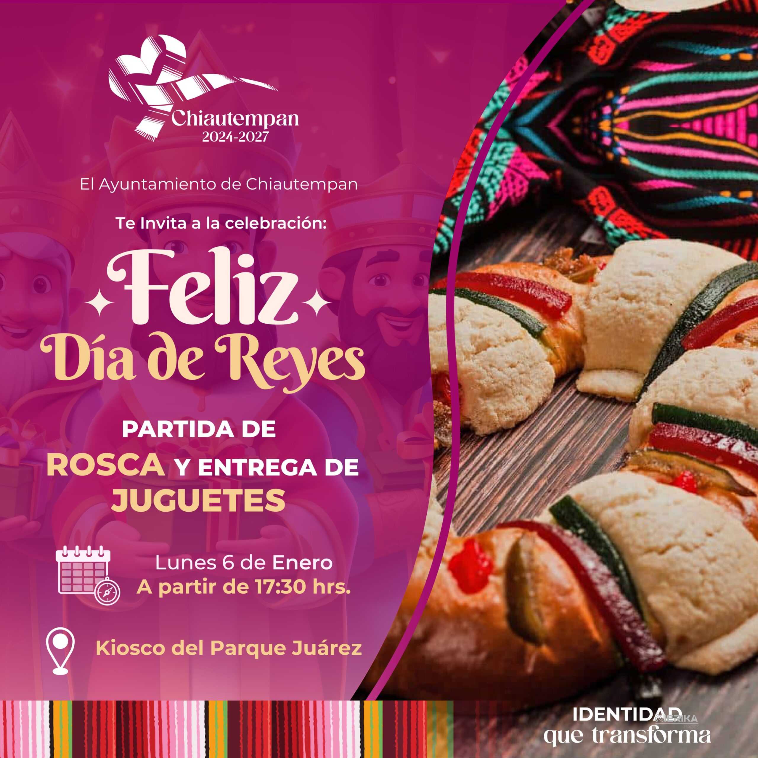 Invitan a rosca en Chiautempan