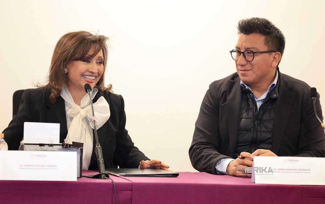 ANUNCIAN GOBERNADORA Y DIRECTOR DEL IDET ACTIVIDADES DEPORTIVAS DURANTE EL 2025