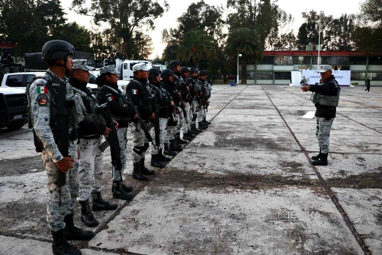 MOVILIZAN A ELEMENTOS DE LA GUARDIA NACIONAL ADSCRITOS AL ESTADO DE TLAXCALA