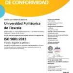 UPTX SE FORTALECE CON CERTIFICACIÓN ISO 9001:2015