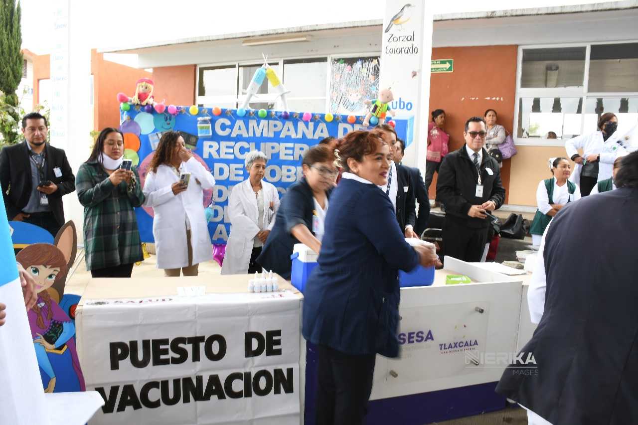 TLAXCALA OCUPA PRIMER LUGAR NACIONAL EN VACUNACIÓN CONTRA INFLUENZA, VPH Y COVID-19