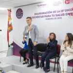 Inauguran presidente Alfonso Sánchez y gobernadora Lorena Cuéllar Unidad de Bienestar para tu Salud en Tlaxcala.