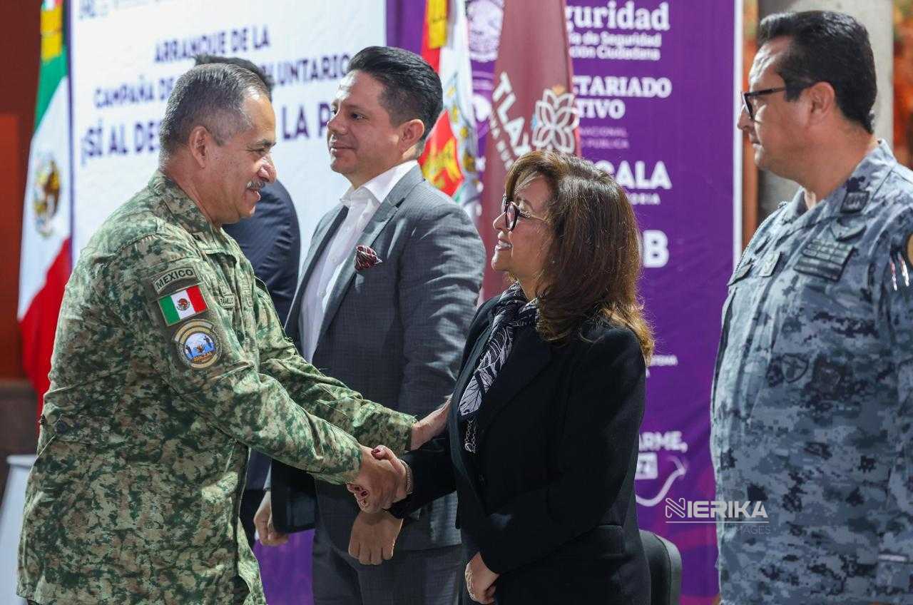 ARRANCA GOBERNADORA CAMPAÑA “SÍ AL DESARME, SÍ A LA PAZ” 2025