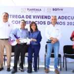 ACCIONES DE VIVIENDA SON GRATUITAS, SI ALGUIEN PIDE DINERO ES FRAUDE: GOBERNADORA LORENA CUÉLLAR