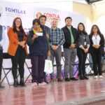 ENTREGA FOMTLAX CHEQUES A EMPRENDEDORES DEL MUNICIPIO DE CONTLA