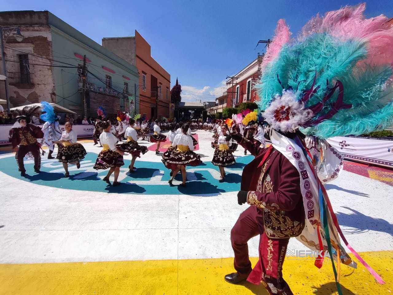 Se lucen camadas en Carnaval Chiautempan 2025