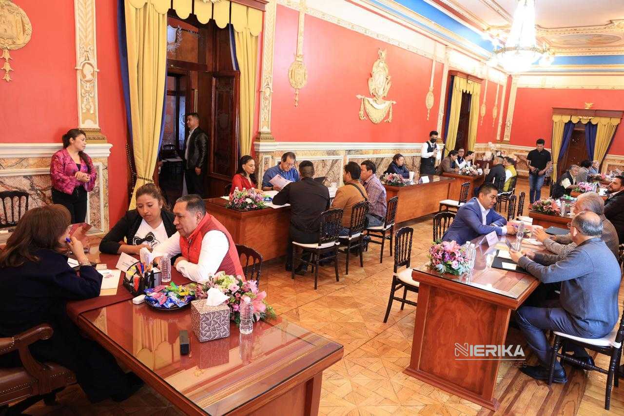 ENCABEZA LA GOBERNADORA LORENA CUÉLLAR AUDIENCIA PÚBLICA EN PALACIO DE GOBIERNO