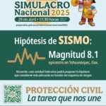 INVITA CEPC A PARTICIPAR EN EL PRIMER SIMULACRO NACIONAL 2025