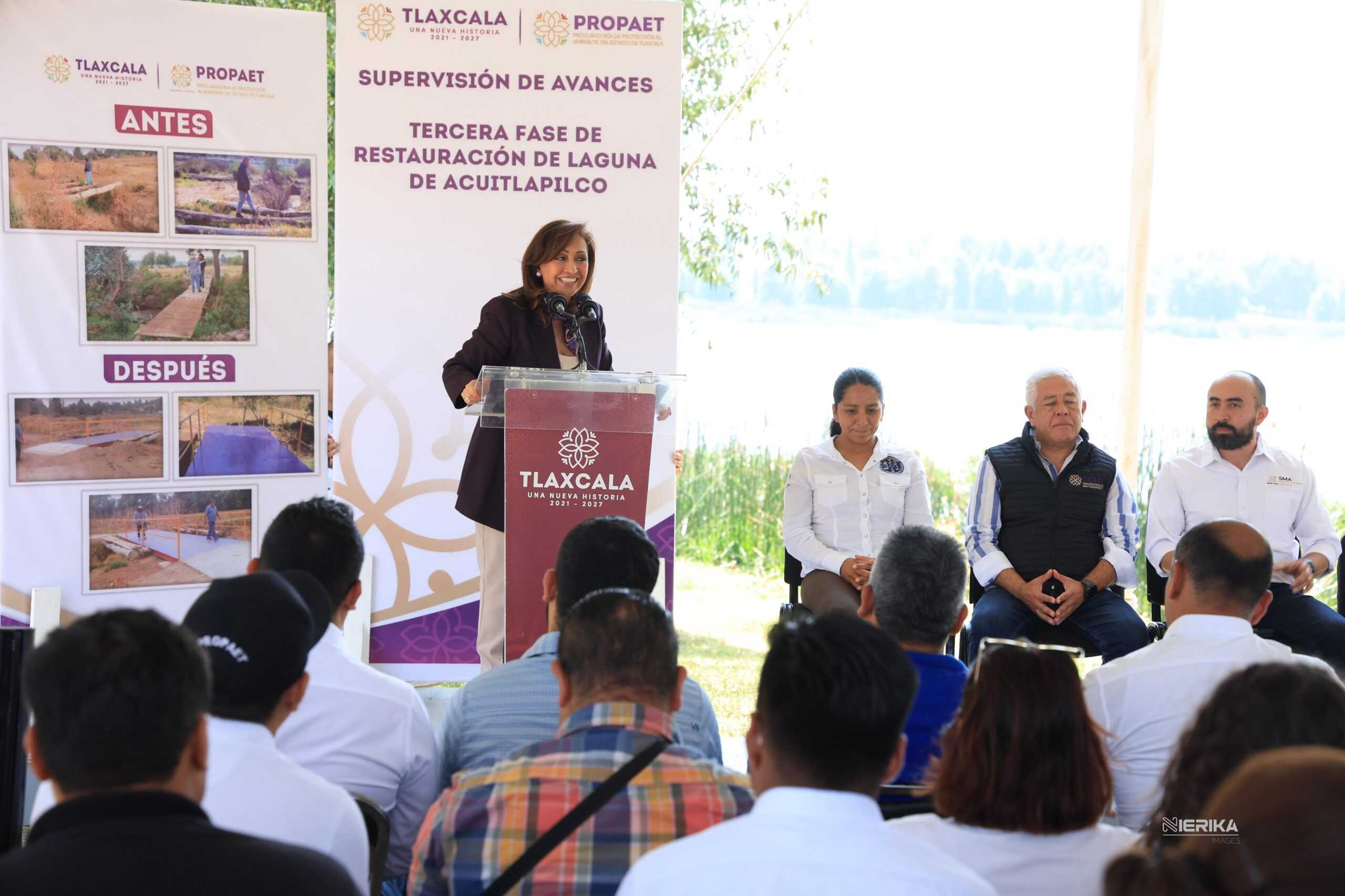 ACUERDAN TRABAJO COORDINADO PARA EVITAR DESCARGAS EN LA LAGUNA DE ACUITLAPILCO