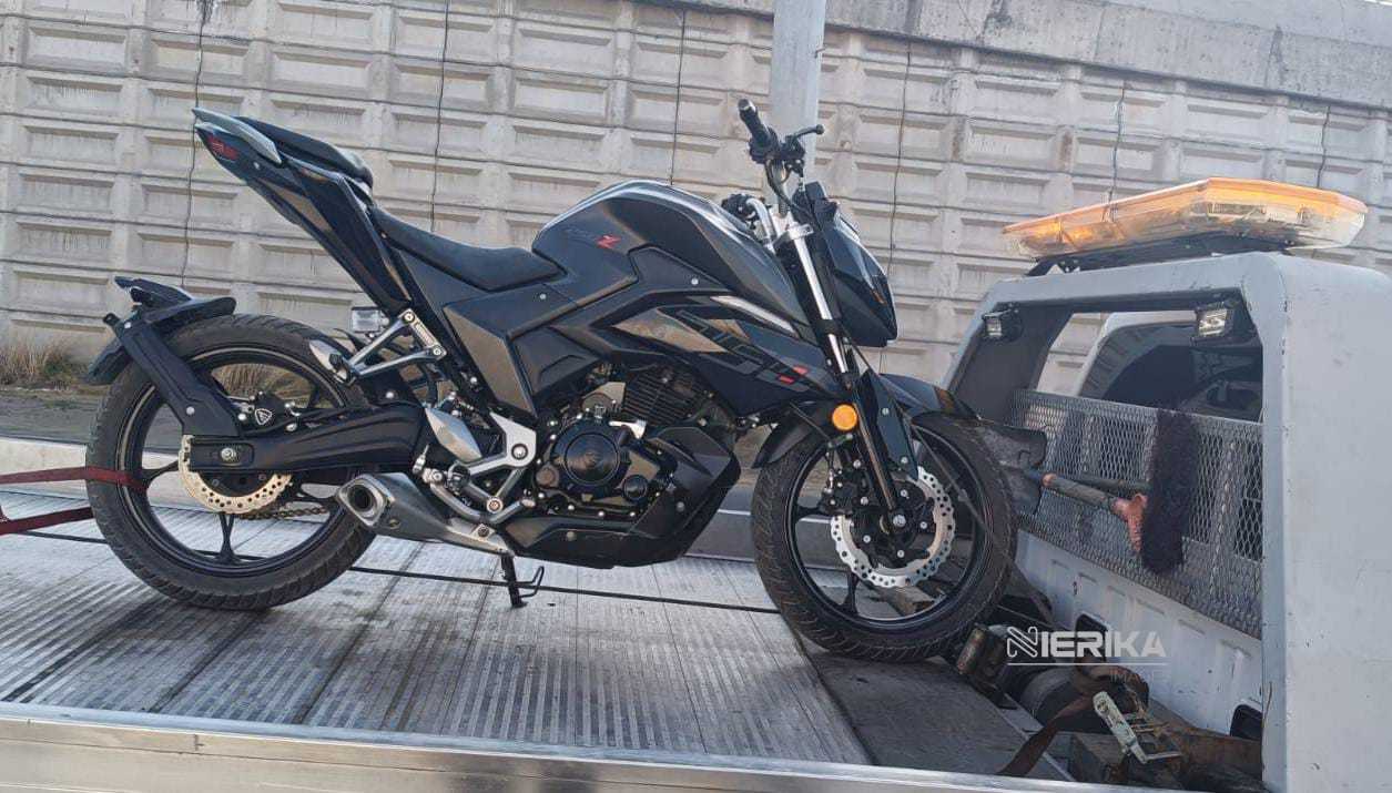 Policía Municipal de Chiautempan recupera motocicleta robada