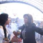 REALIZAN CEREMONIA ARMÓNICA ANCESTRAL EN FORO PARA MUJERES