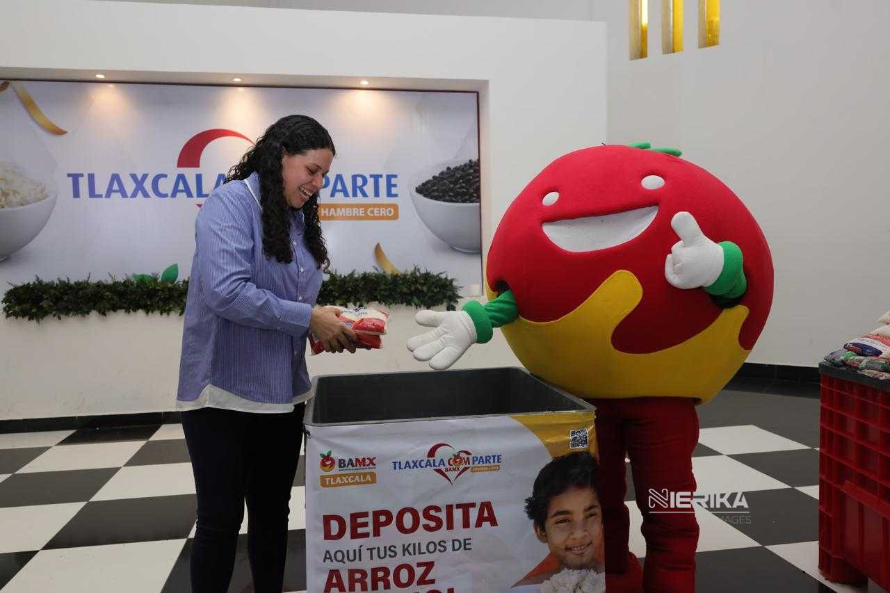 ARRANCA CAMPAÑA «TLAXCALA COMPARTE HAMBRE CERO» PARA COMBATIR CARENCIA ALIMENTICIA EN FAMILIAS VULNERABLES