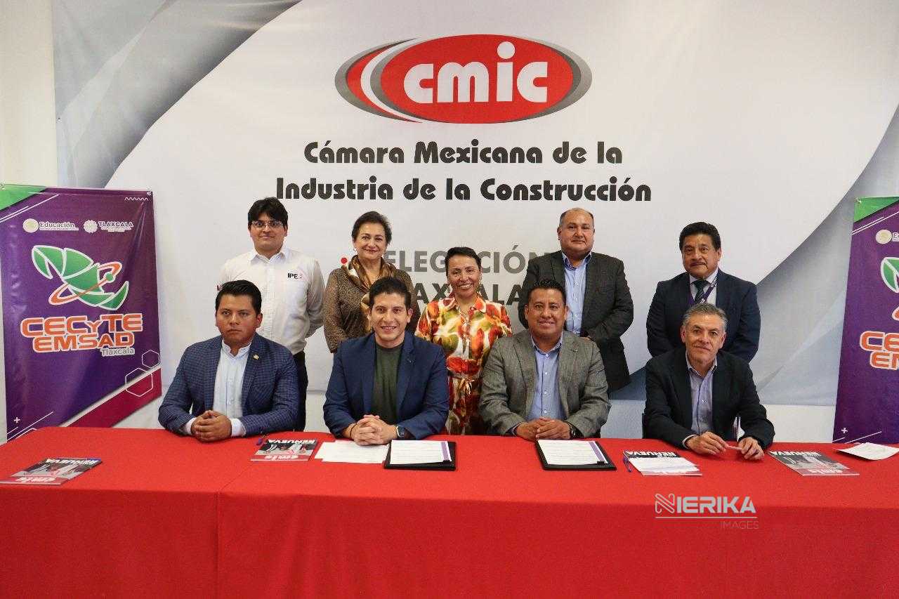 CMIC Y CECYTE FIRMAN CONVENIO PARA FORTALECER EDUCACIÓN DUAL
