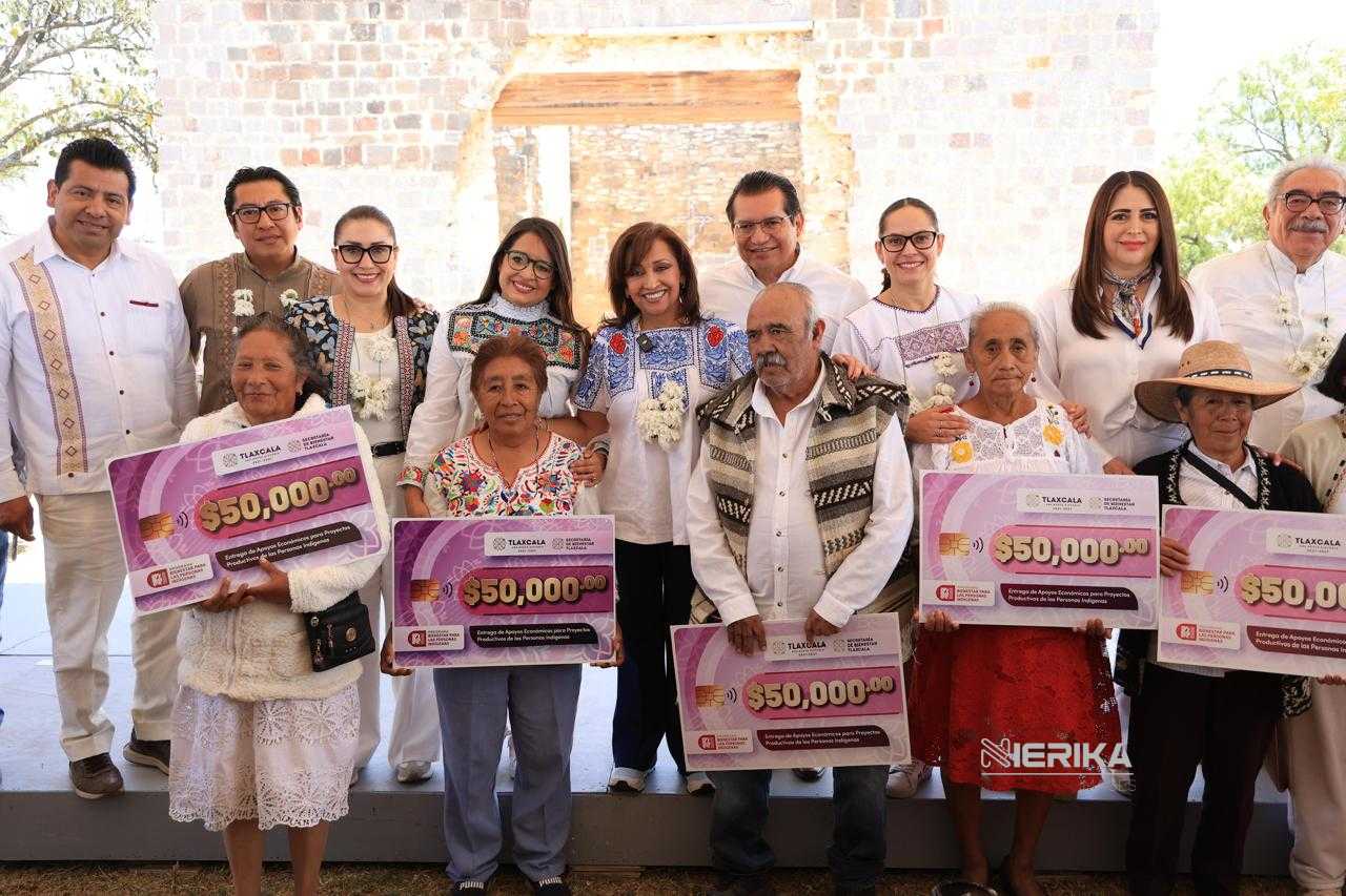 DESTINAMOS 13.2 MDP PARA MANTENER VIVO EL LEGADO Y SABIDURÍA DE COMUNIDADES INDÍGENAS DE TLAXCALA: LORENA CUÉLLAR 