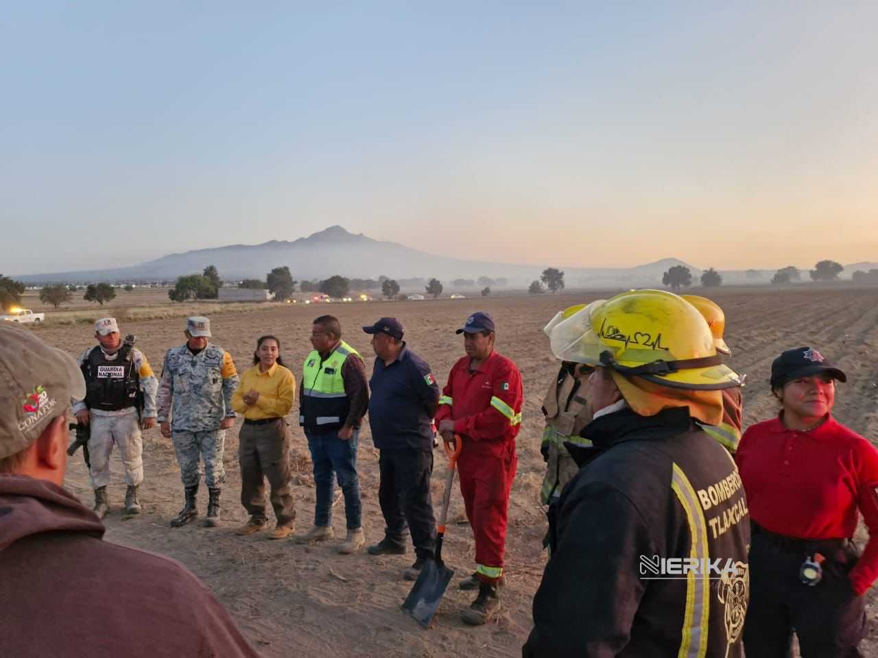 SOFOCAN INCENDIO EN EL CERRO DEL QUIMICHO