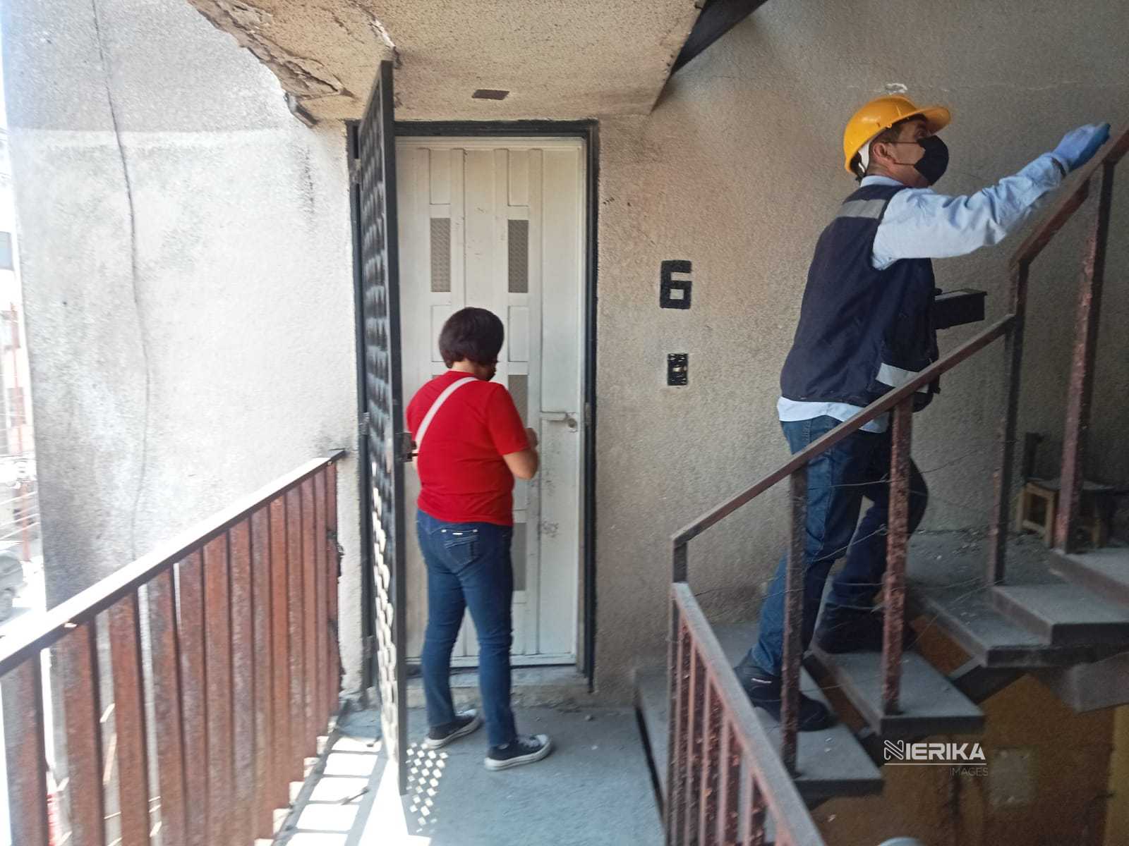 Apoyo a familias afectadas de la Unidad Habitacional El Llanito