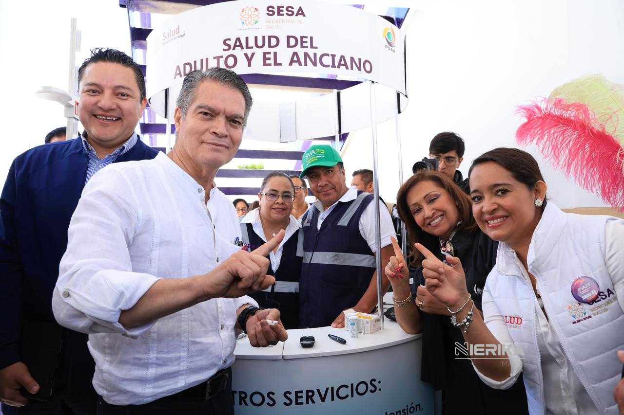 ENCABEZA GOBERNADORA ARRANQUE DE LA SEMANA NACIONAL DE VACUNACIÓN 2025