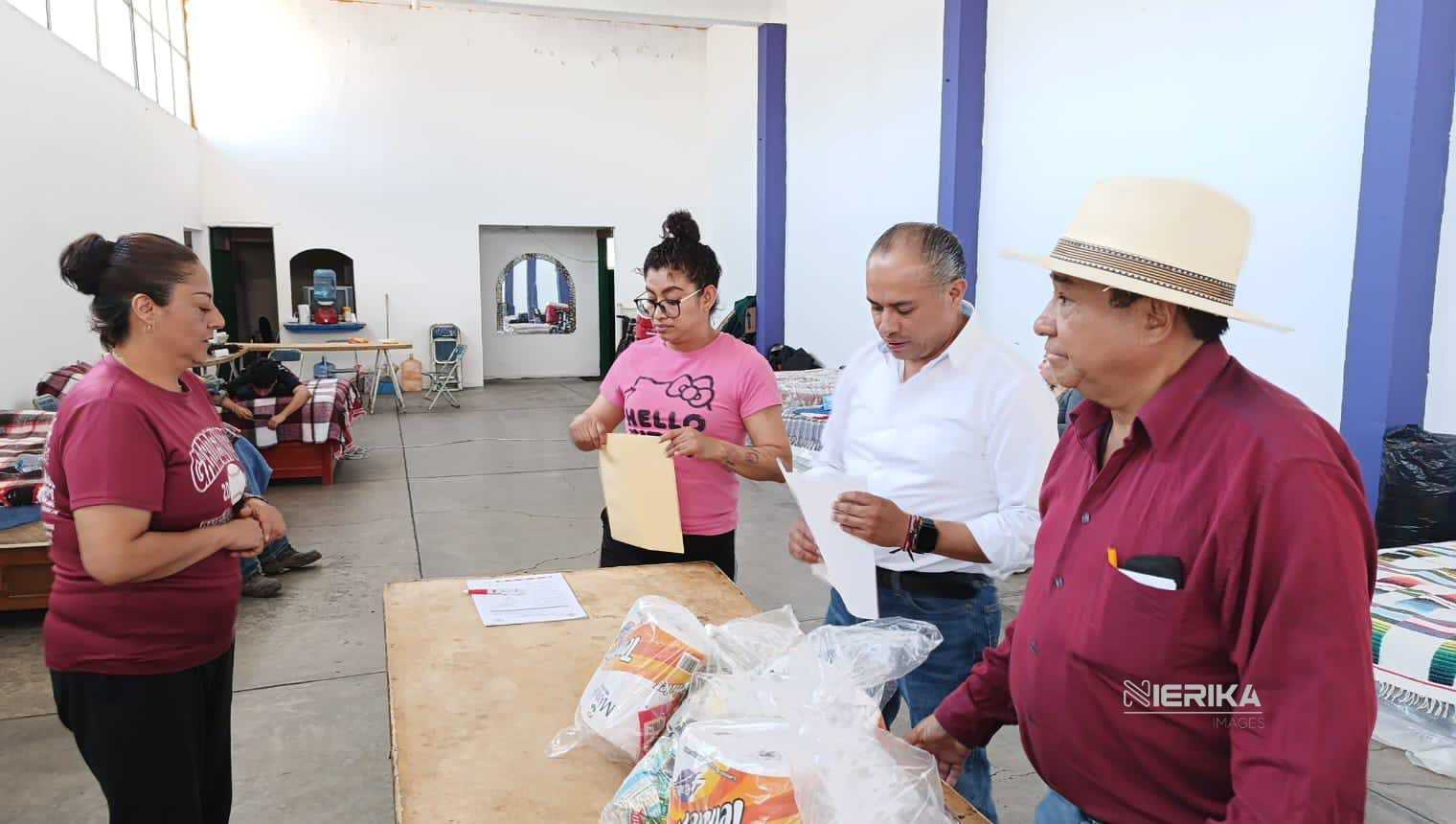 El Sistema Municipal DIF Chiautempan se brinda atención médica y psicológica a las personas afectadas en El Llanito