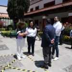 PARTICIPA GOBERNADORA DE TLAXCALA EN EL PRIMER SIMULACRO NACIONAL DE 2025