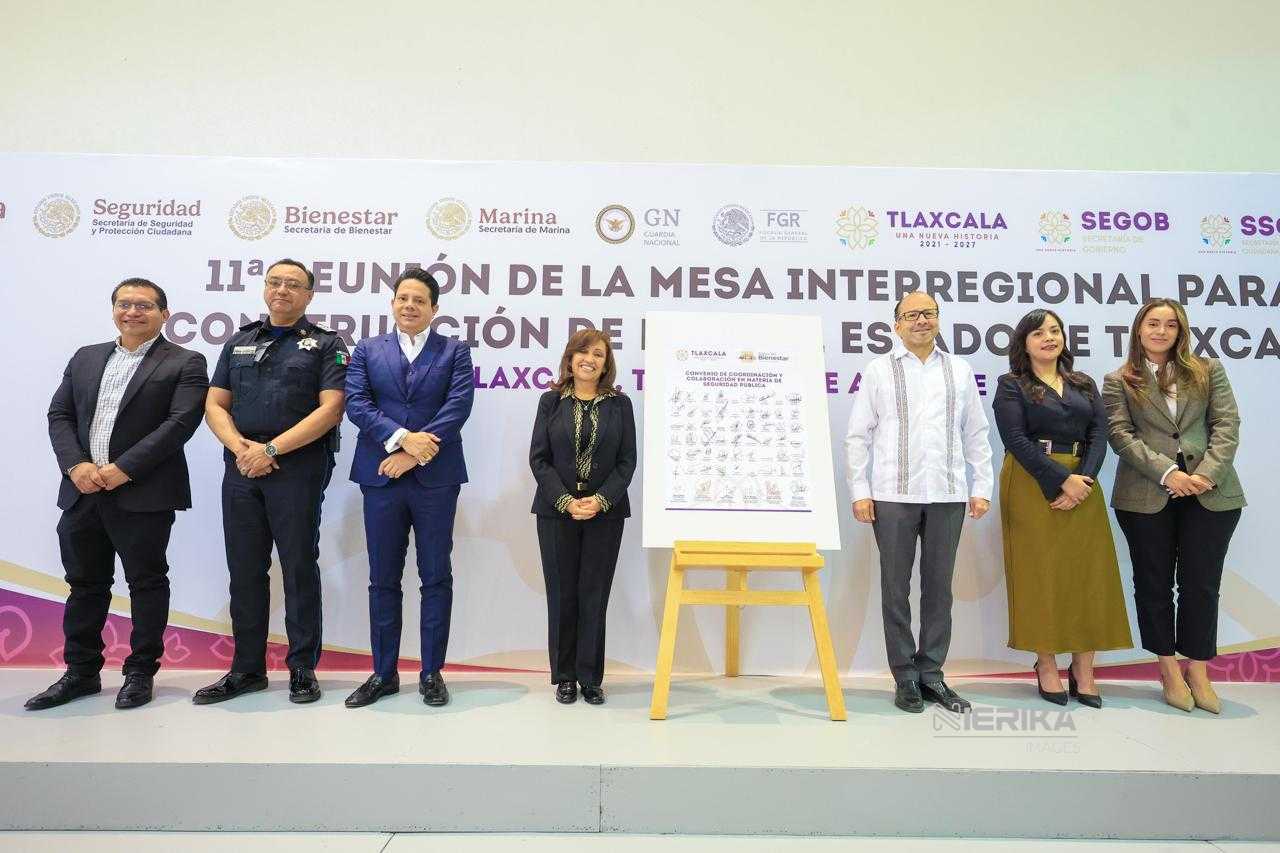 TLAXCALA, PRIMER ESTADO EN FIRMAR CONVENIO CON GOBIERNO FEDERAL PARA BRINDAR SEGURIDAD EN BANCOS DEL BIENESTAR