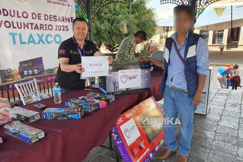 DESARMAN SESESP Y SEDENA 50 HOGARES CON CAMPAÑA VOLUNTARIA “SÍ AL DESARME, SÍ A LA PAZ”