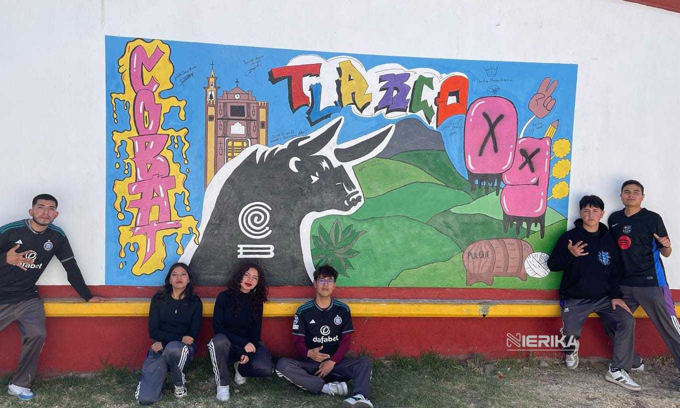 CON EXPOSICIÓN DE GRAFITI, IMPULSAN EL ARTE URBANO ENTRE ESTUDIANTES DEL COBAT