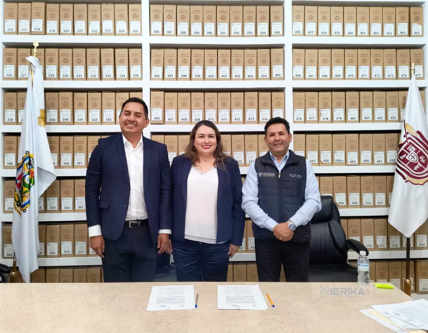 Con hermanamiento, Chiautempan se promoverá en Tecali de Herrera Puebla: Blanca Angulo