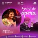 SECRETARÍA DE CULTURA INVITA A RECITAL DE ÓPERA EN EL TEATRO XICOHTÉNCATL