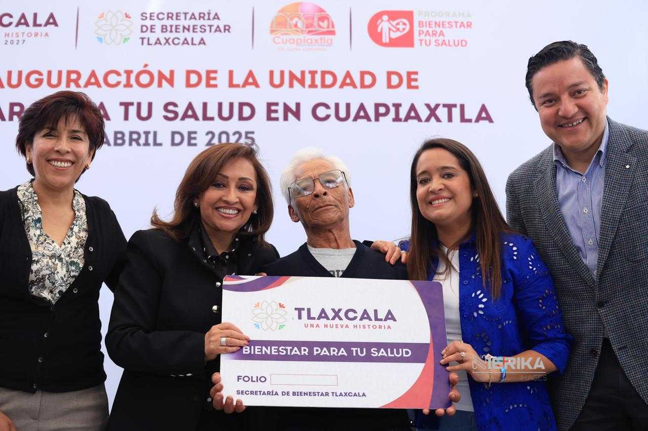 ENTREGA GOBERNADORA “UNIDAD DE BIENESTAR PARA TU SALUD”, EN CAUPIAXTLA