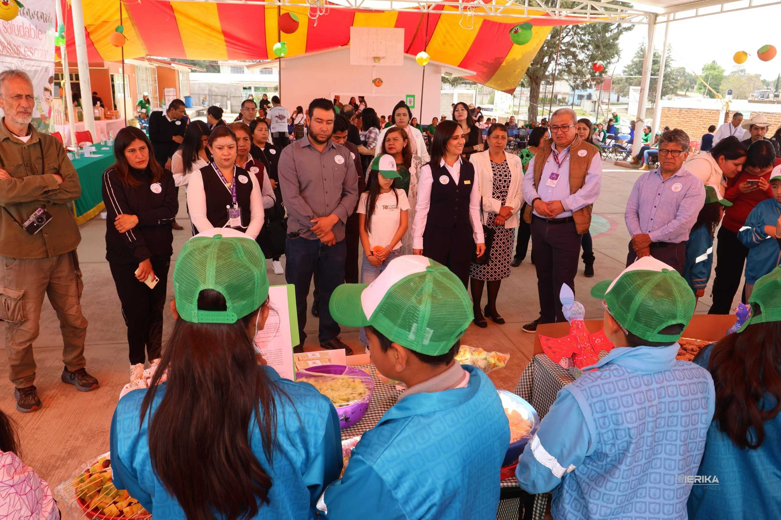 ALUMNOS Y AUTORIDADES ENCABEZARON FESTIVAL DE BIENVENIDA A LA VIDA SALUDABLE Y BIENESTAR ESCOLAR