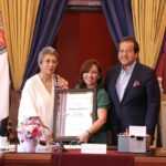 RECONOCE GOBERNADORA A TERESA LEÓN NAESHER POR SU LABOR EN LA PROMOCIÓN TURÍSTICA Y CULTURAL DE TLAXCALA EN SUIZA