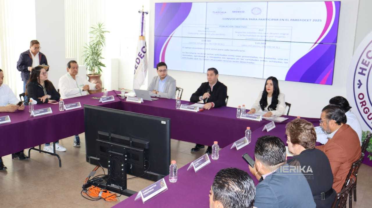 EMITE SEDECO CONVOCATORIA PARA FORTALECER ECONOMÍA TLAXCALTECA