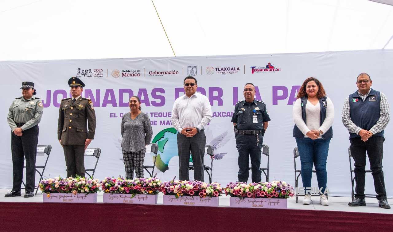 ENCABEZA SESESP “JORNADA POR LA PAZ” EN TEQUEXQUITLA